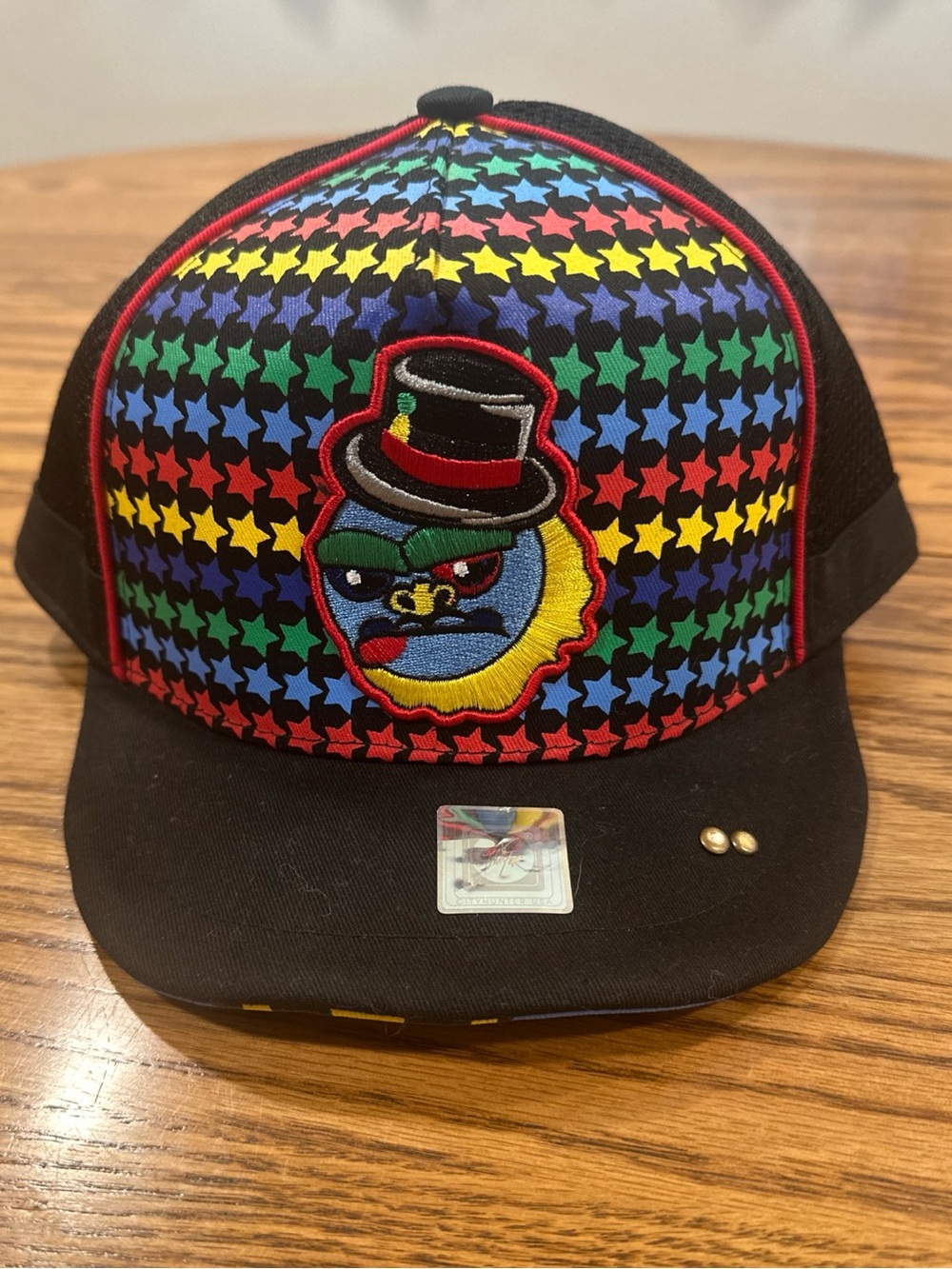 City Hunter Rare Hat Cap Hip Hop Mesh Trucker Adjustable OSFA Multicolor
